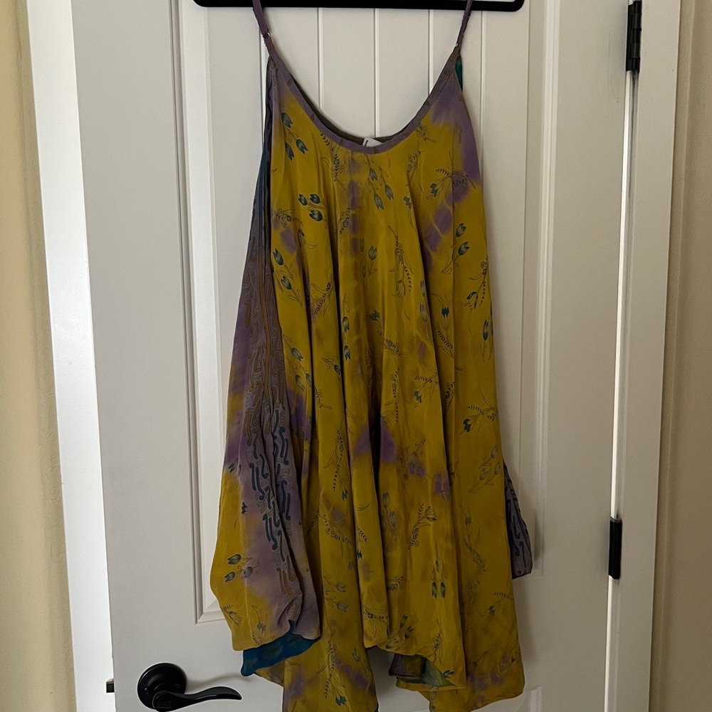 KANTHA BAE SILK Moonchild Mini Dress Reversible Free Size - Picture 2 of 14